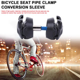 Bike Seatpost Clamp Carbon Rail Cushion Seatpost Clips Bicycle Seatpost Clamp for Oval/Round Clips