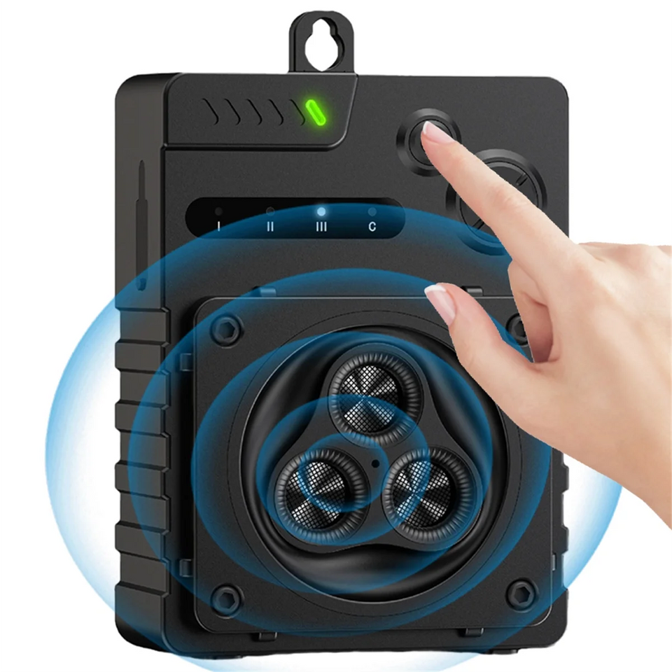 Retail! Ultrasonic Dog Anti Barking Device Waterproof Dog Barking Control Device USB Rechargeable Dog Driving Device Green