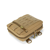 1000d Nylon Molle Admin Drop Pouch Bag, Laser Cut Utility Pouch Modular EMT EDC Organizer Cell Phone Tool Waist Pouch Bag