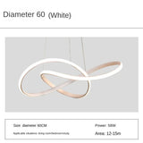 Personalized and Creative Clover Restaurant Pendant Light Nordic Modern and Minimalist Restaurant Hotel Art Bar LEDCeiling Light