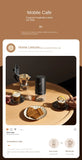 Portable Coffee Grinder Electric USB Rechargeable Home Outdoor Blenders Profession Adjustable Coffee Beans Grinding for Kitchen