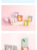 Miffy Photo Frame Phone Stand Blind Box Studying Reading Dreaming Rabbit Model Magnetic Refrigerator Sticker Decoration Gift