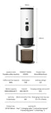 Wireless Electric Portable Espresso Coffee Machine For Car & Home Camping Coffee Maker Capsule Powder Travel