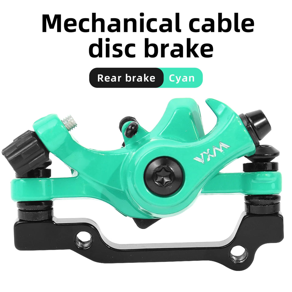 Bicycle Disc Brake Aluminum Alloy Mechanical Wire Pull Disc Brake MTB Bike MT200 160/180MM Caliper Hydraulic Disc Brake