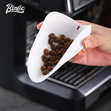 Coffee Bean Weighing Dish Beans Dose Trays Measuring Cup Handheld Coffee Container Spoon Shovel Tea Coffee Trays Precision Grind
