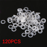 New 108pcs Silicone O Ring Switch Dampeners Damper Shock-Absorbing Silence Under Key Caps For Mechanical Keyboard
