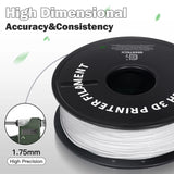 GEEETECH 5Rolls 3D TPU Flexible Filament TPU material 1.75mm Plastic Vacuum Packaging, Non-Toxic High Quality Safe,fast ship