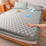3D Air Fabric Thick Waterproof Mattress Cover Mattress Protector Soft Breathable Bed Fitted Sheet Single Double Bedroom Dormitor