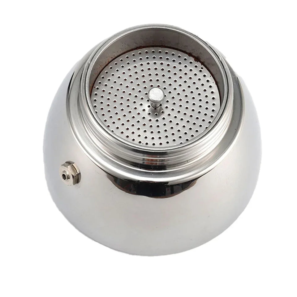 1/2/3/6/9/12cup Filter Moka Pot Espresso Tamper Filter Pressed Powder Reducing Filter For Mocha Pot Coffee Pot Kitchen Accessory