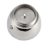 1/2/3/6/9/12cup Filter Moka Pot Espresso Tamper Filter Pressed Powder Reducing Filter For Mocha Pot Coffee Pot Kitchen Accessory