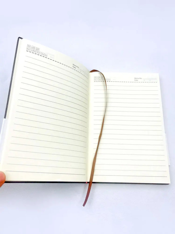 New A5/A6 Notebook Business Sheepin Notepad Lined Daily Office Notebook Journal Stationery 160pages/240pages