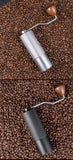 Manual Coffee Grinder Stainless Steel Conical Burr Adjustable Setting High Quality Portable Hand Grinder
