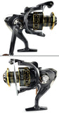 Spinning Fishing Reel 2000-7000 All Metal Spool 8-10KG Power Hard Gear Light & Tough Body Smooth Long Casting Coil