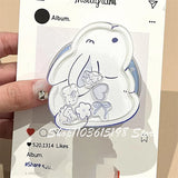 Korean Cute Rabbit Shake Magnetic Holder Phone Griptok Grip Tok Phone Stand Support For iPhone For Magsafe Accessories Smart Tok