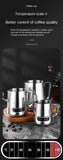 350/600ml Stainless Steel Coffee Latte Cup With Temperature Display Milk Foam Pitcher Espresso Pot Milk Sparkling Cream Cup