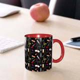 Pink Doctor Nurse Coffee Mugs DIY Customized Enfermera En Apuros Ceramic Milk Tea Mug Cup