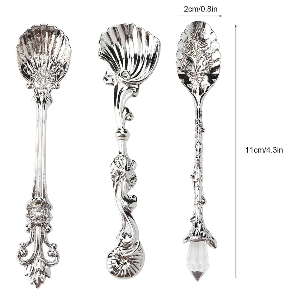 Coffee Spoon Dessert Spoon Teaspoon Vintage Spoon Vintage  Cutlery Coffee Spoon Dessert Spoon Teaspoon Kitchen Tableware