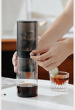 Protable Glass Drip Filter Ice Drop Coffee Maker Cold Brew Dutch Coffee Maker Pot Specialized Barista with 100pcs Filter Paper