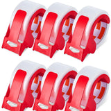 SucceBuy 6 Rolls 59M Transparent Tape BOPP Paper Packaging Sealing Tape with 6pcs Dispenser for Box Moving Packing, Shipping