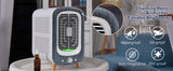 Jafanda Air Purifier for Home Bedroom 780sq ft, HEPA &Activated Carbon, Air Cleaner with Fragrance Sponge & Nightlight for Smoke