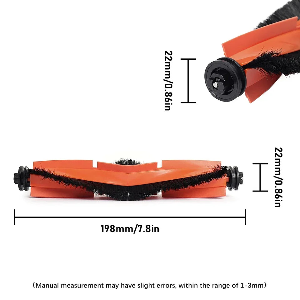 For Xiaomi Robot Vacuum X20+/X10+ /X20 Plus/X10 Plus Parts Mop Cloth Dust Bag Roller Side Brush Hepa Filter Part Accessories