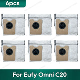 Compatible for Eufy Omni C20 Accessories Dust Bag Hepa Filter Roller Side Brush Mop Cloth Spare Parts