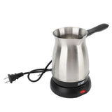 Electric Coffee Maker Electric Coffee Pot Ergonomic Handle 600ML Stainless Steel Turkish Coffee Maker Kettle for Home