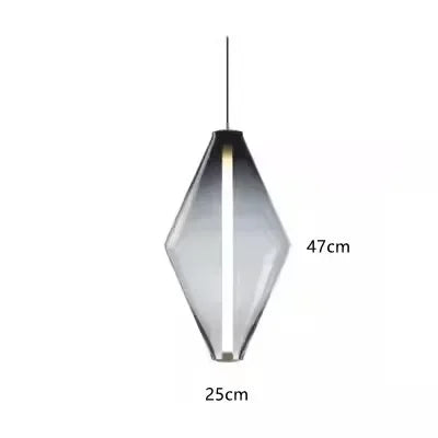 Nordic Minimalist Restaurant  LED Pendant Light  Modern Designer Glass Restaurant Small Pendant Light  Including Light Source