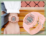 SANDA G Style Digital Watch Men Waterproof Ms Watch Sport Men Watches Boy Girl Electronic Clock Relogio Masculino Relógio Mulhe