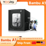 YOOPAI 3D Printer Enclosure For Bambu Lab A1/A1 mini Large Size Enclosure with LED Light Fireproof Waterproof Dustproof  Black