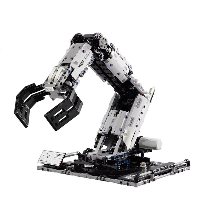 1029PCS Robotic Arm Building Blocks Set Remote Mechanical Arm Model Bricks Desktop Decoration Diy Toys For Boys Holiday Gifts