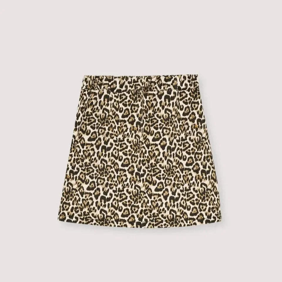 Children Sets New 25 Autumn and Winter Cute Leopard Print Long Sleeved Polo Shirt Dress for Girls Boys Cotton Sweatshirt Skirts