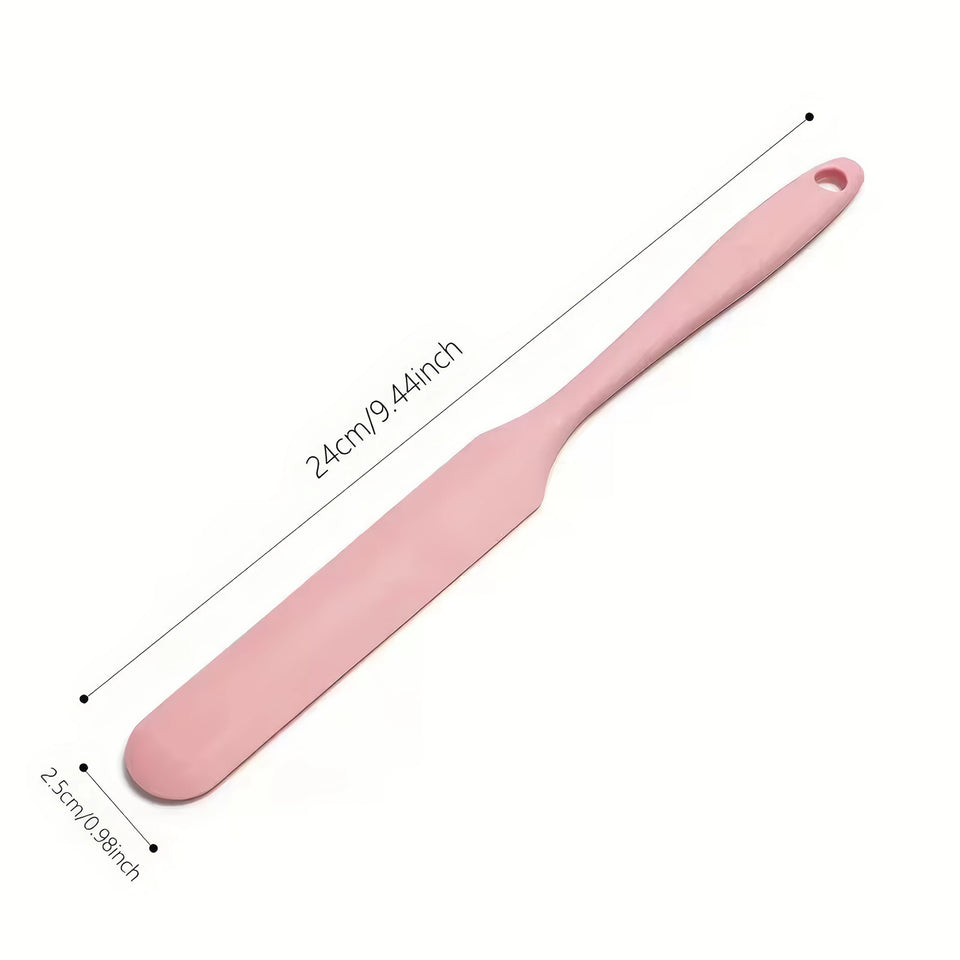 Heat Resistant Silicone Scraper Spatula 1PC Durable One-Piece Design Multifunctional Baking Turner for Kitchen Cooking Tools