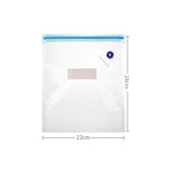 Vacuum Food Storage Zipper Bags Reusable BPA-Free Sous Vide Bags with Vacuum Hand Pump Fruit Meat Nut Vacuum Sealer Saver Bag