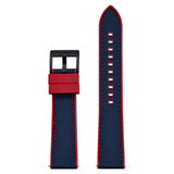 High Quality Hybrid Nylon FKM Watch Strap 20mm 22mm Quick Release Fluoro Rubber Nylon Watchbands For Each Brand Diving Watches