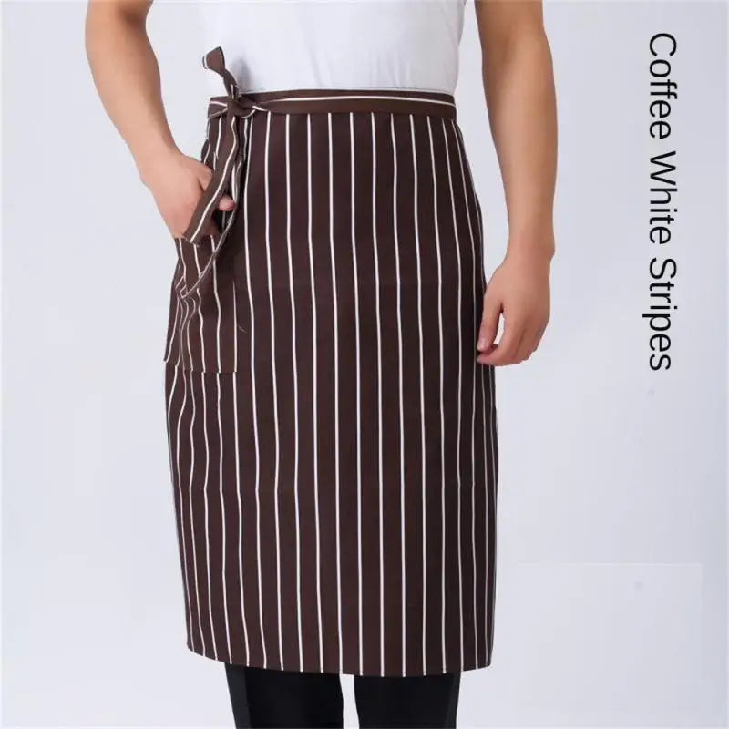 Chef Apron Special Kitchen Mens Hotel Restaurant Restaurant Back Kitchen Half-length Short Apron Household Cleaning