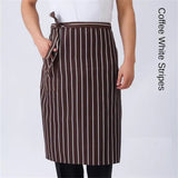 Chef Apron Special Kitchen Mens Hotel Restaurant Restaurant Back Kitchen Half-length Short Apron Household Cleaning