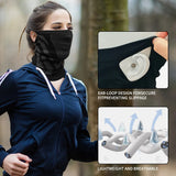 Winter Neck Warmer Gaiter Balaclava (Ear-Loops Anti-shedding) Windproof Face Mask for Ski, Snowboard