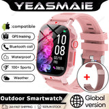 New Outdoor Smartwatch Men Women Bluetooth Call Heart Rate Health Monitor Military Watches GPS track Sports Fitness Smart Watch