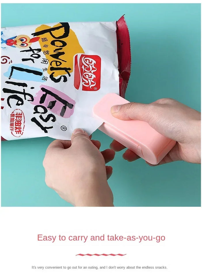 Home Vacuum Packaging Machine Plastic Bag Sealer Thermal Plastic Food Bag Closure Portable Sealer Food Packaging Heat Sealer