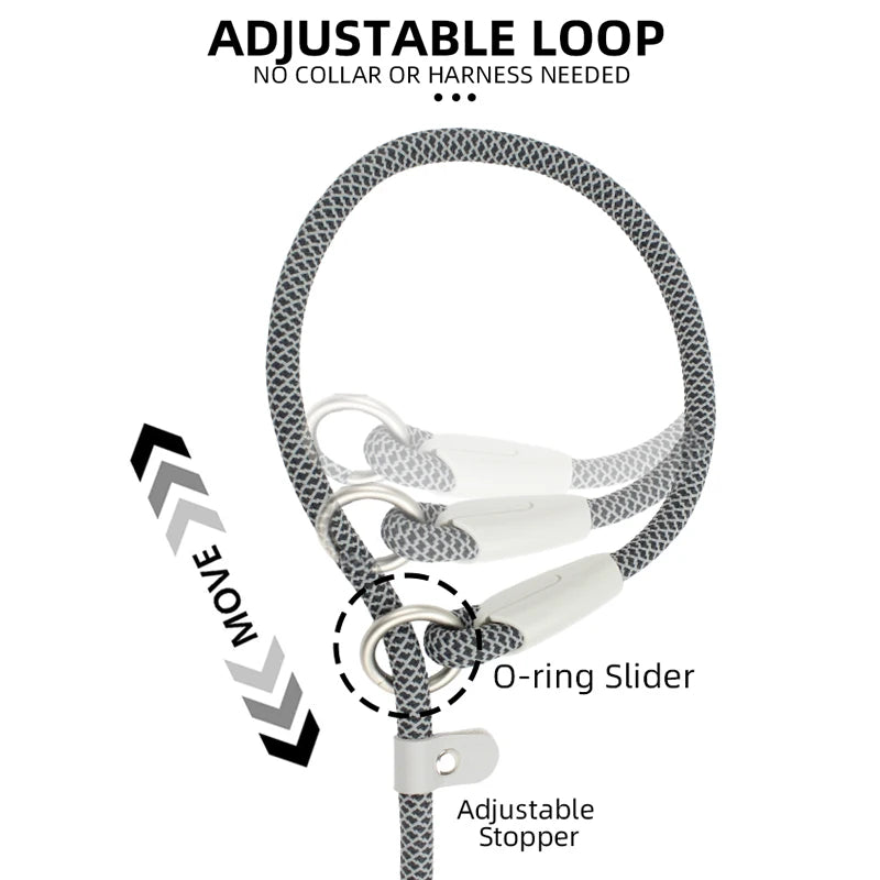 Classic Durable Dog Leashes Medium large Dog Solid Lead Rope Fashion Black Mesh Dog leash Outdoor Walking Training New Arrivals