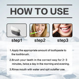 120g Nano Hydroxyapatite Toothpaste Remover Coffee/Tea Stain Improve Bad Breath Prevent Caries Fresh Breath Teeth Dental Care