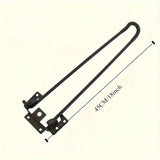 furniture legs, for sofa foldable U-shaped table feet/legs are suitable for coffee tables, computer desks, bedside tables,