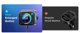 Joyroom Bluetooth 5.3 FM/AUX Bluetooth Car Charger Adapter Air Vent Installation 3 Ports PD&QC 3.0 FM Bluetooth Car Transmitter