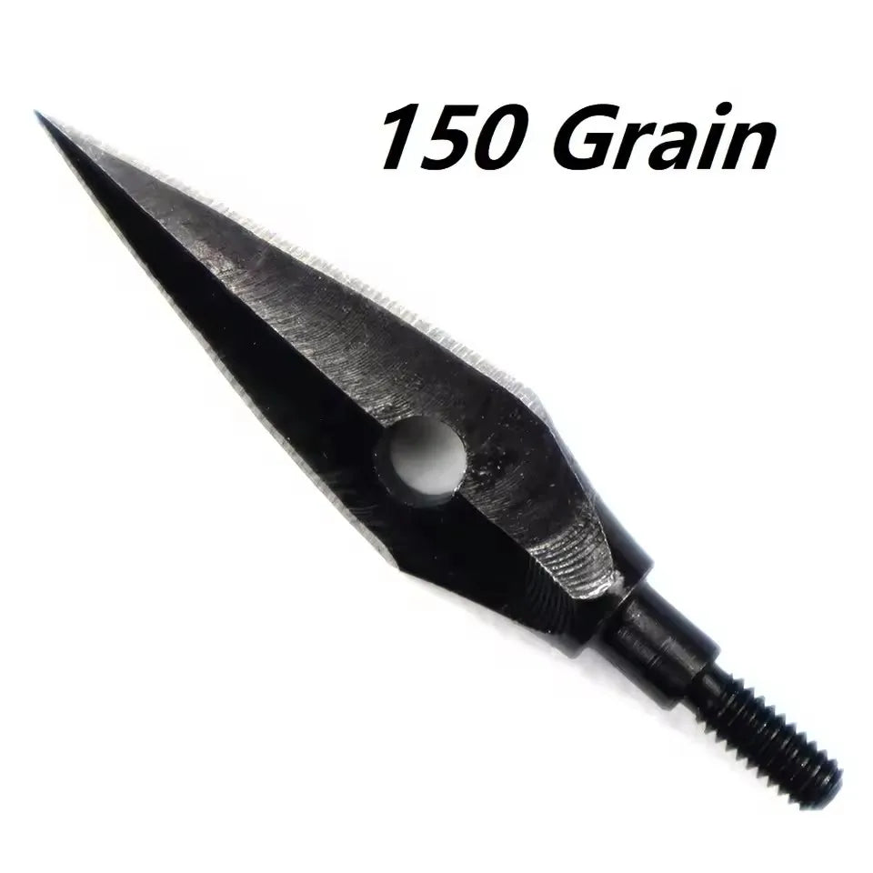 3pcs Hunting Broadhead 100gn-150gn ArrowHead Arrows Points for Compound Recurve Traditional Bow Crossbow Hunting Archery Outdoor