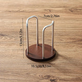 Shelf Tea Mug Organizer Kitchen Office Accessory Wooden Paper Cup Holder For Disposable Cups Desktop Coffee Table Storage