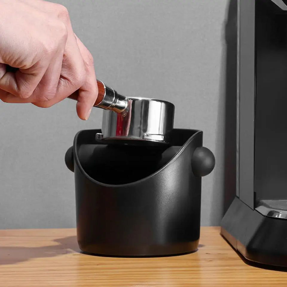 Coffee Knock Box Espresso Grounds Container Coffee Grounds Bucket Anti Slip Dump Bin Bucket Cafe Bar Barista Accessories