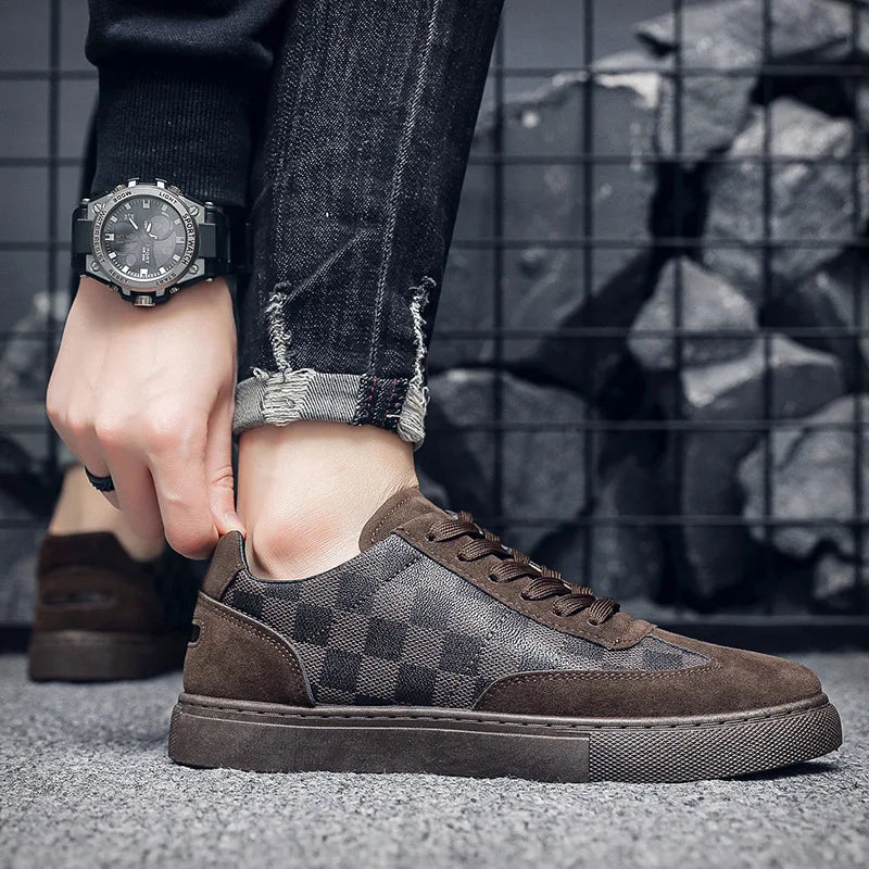 Men Casual Shoes Classic New Fashion Flat Breathable Sneakers Light Shoes Male Tennis Sneaker White Business Travel Footwear