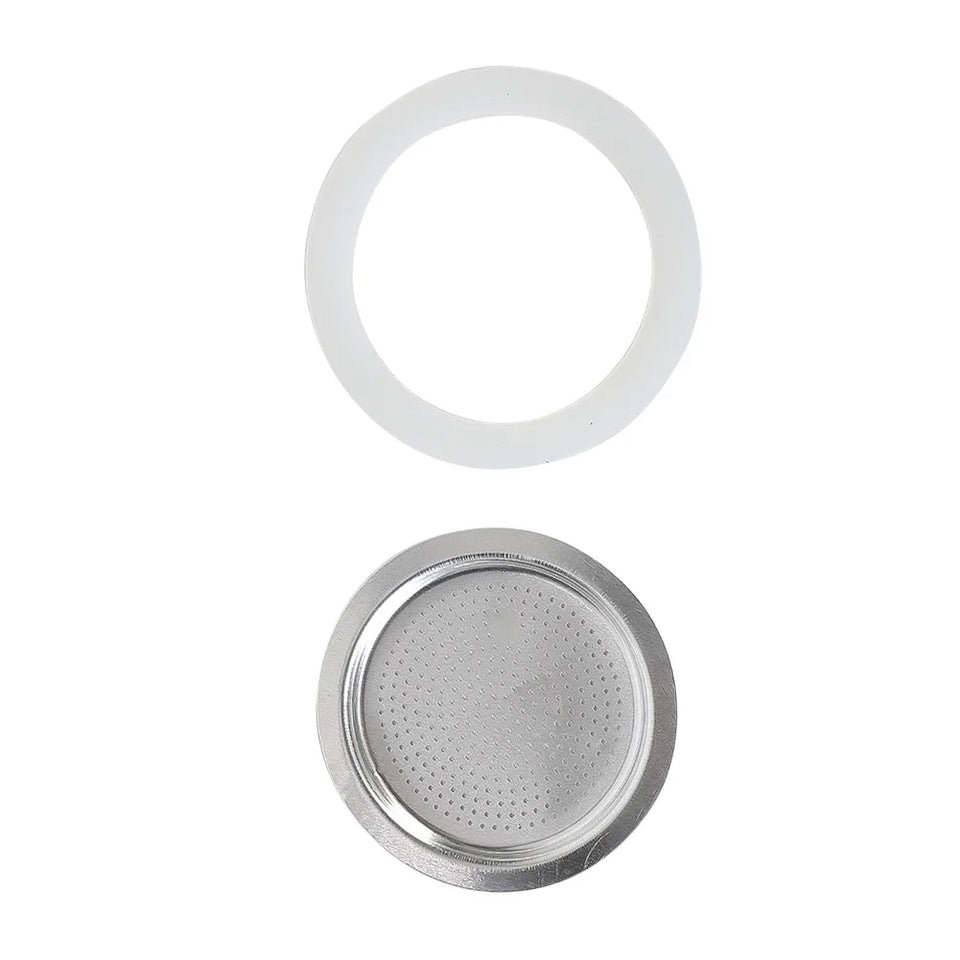 Coffee Silicone Ring Italian Moka Pot Flexible Washer Gasket Ring Coffeeware Replace For Cups Moka Pot Espresso Coffee Makers