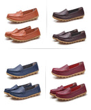 Women Flats Ballet Shoes Woman Cut Out Leather Breathable Moccasins Women Boat Shoes Ballerina Ladies Casual Shoes